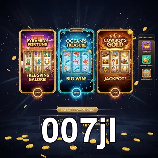 007jl slot games promotions